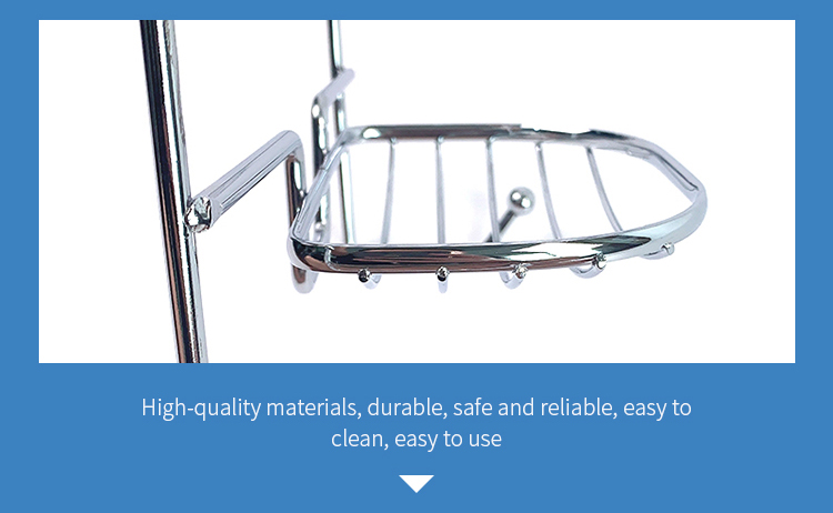 organizador de estante de baño de pared