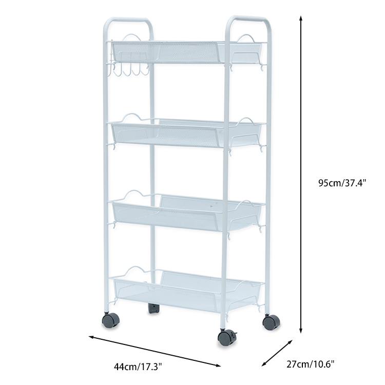 carro de metal con ruedas