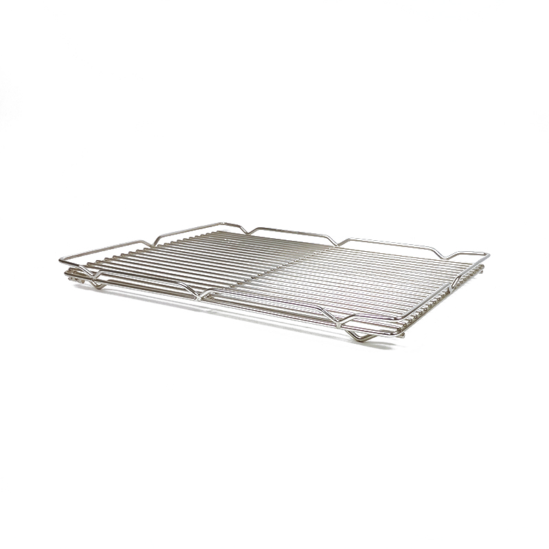 Herramientas de cocina de acero inoxidable para hornear, estante para horno, pan, pastel, barbacoa, parrilla, rejilla de malla de alambre, estante de enfriamiento
