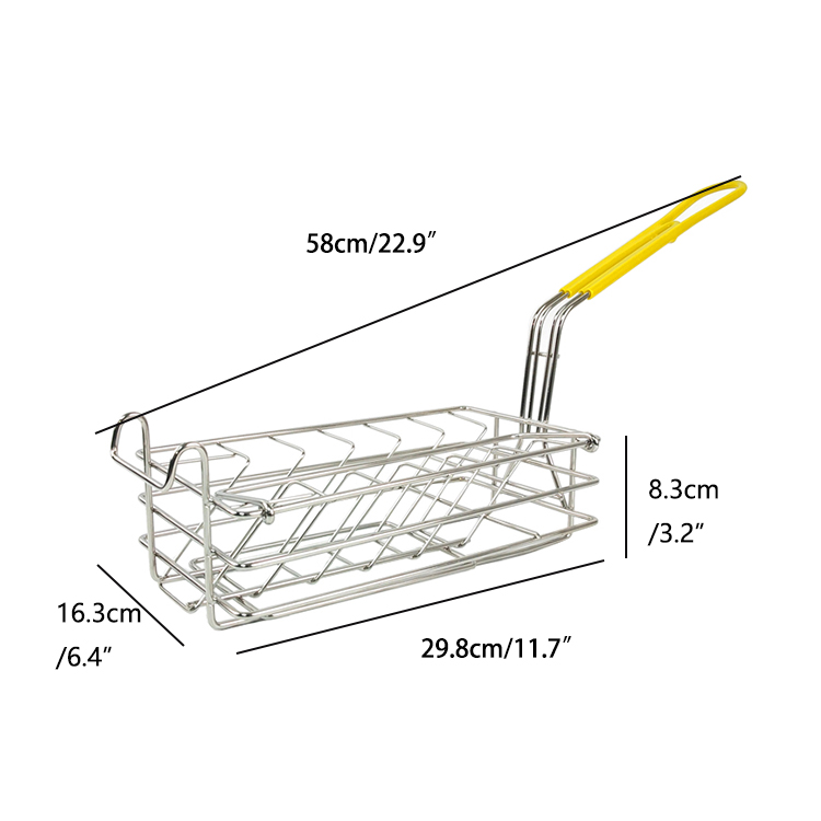 cesta de frito de pescado