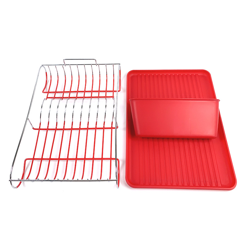 estante para platos de 2 niveles
