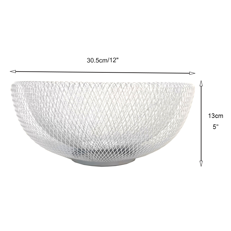 cesta de frutas de pared