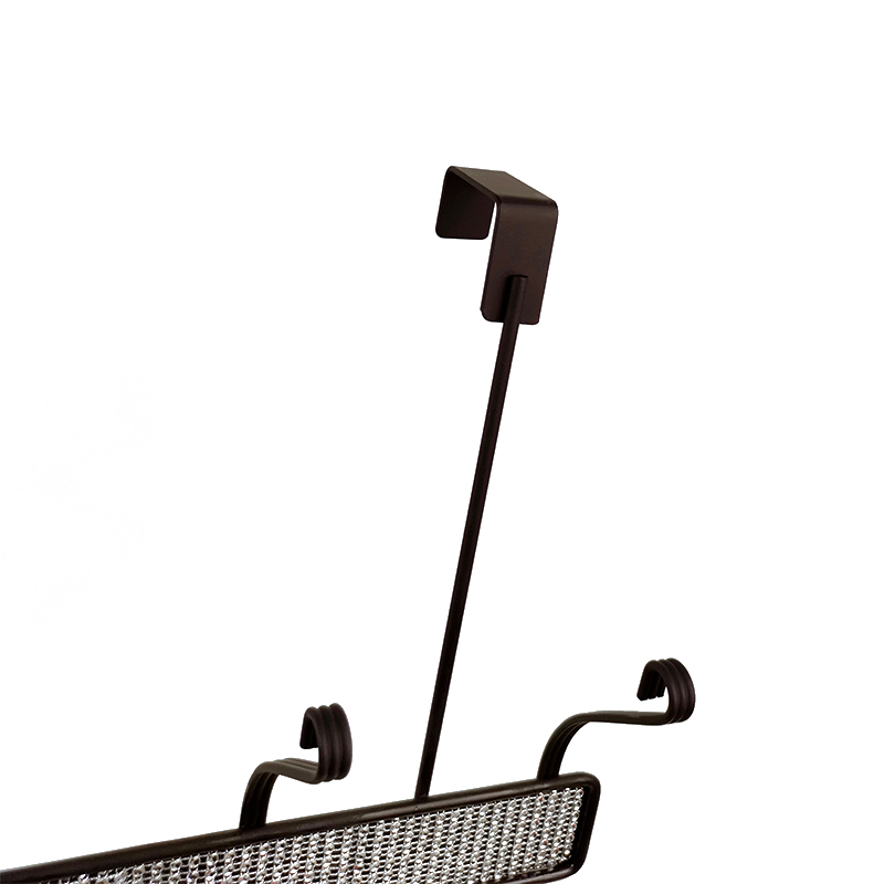 Soportes de almacenamiento para colgar en la puerta, gancho para llaves, perchero sobre la puerta, ganchos para toallas de metal
