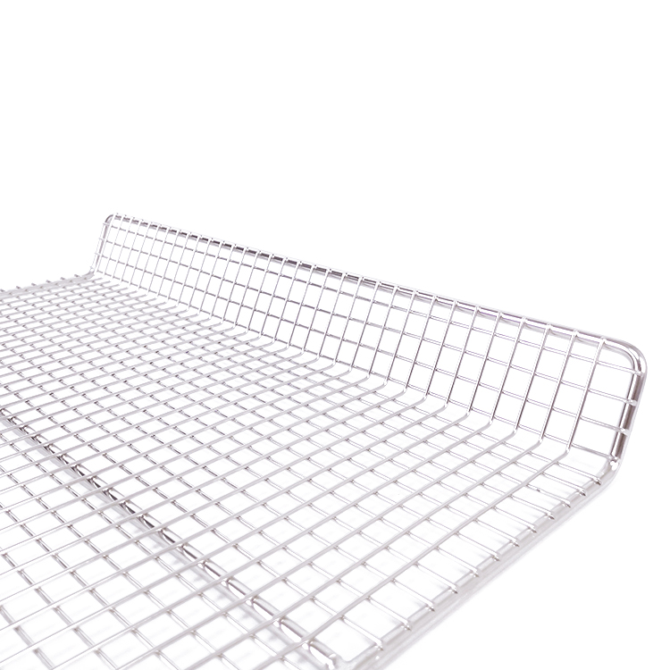 Rejilla de alambre grande para sartén, rejilla de secado de enfriamiento de alambre de acero inoxidable, parrillas para barbacoa, rejilla para hornear y cocinar