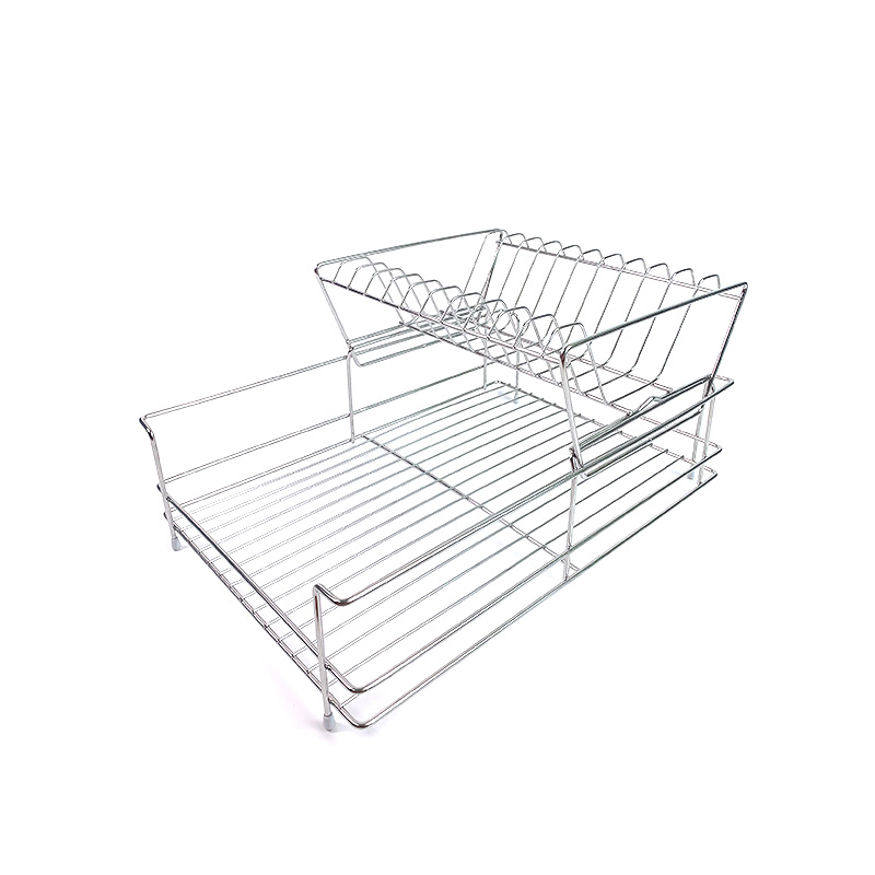fregadero estante para platos de acero inoxidable