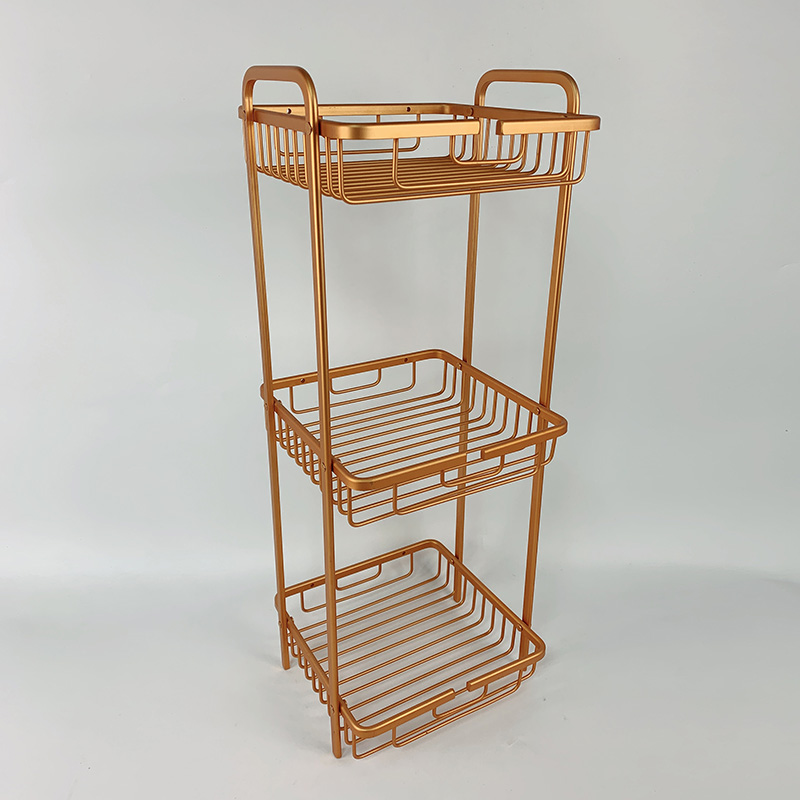 estantes de la esquina de la ducha