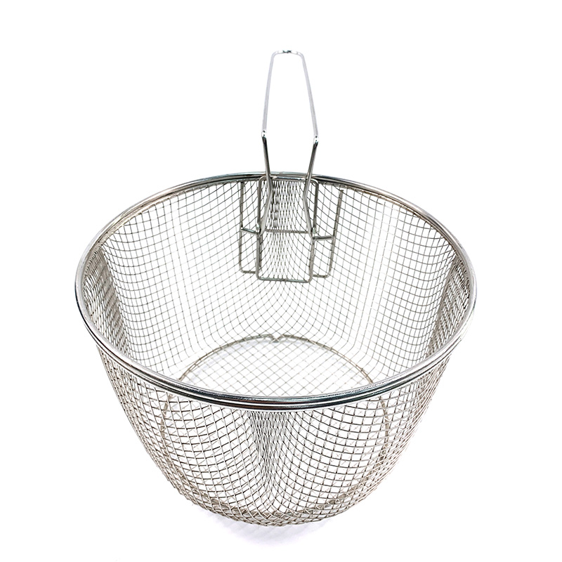 Cesta de ebullición de frito para la freidora de pavo