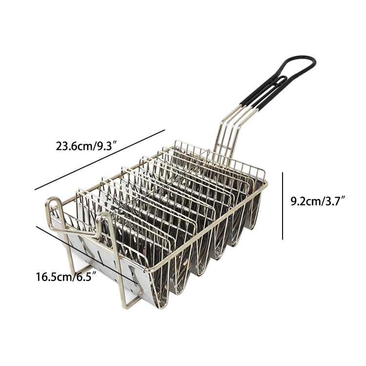 Mini cestas fritas francesas