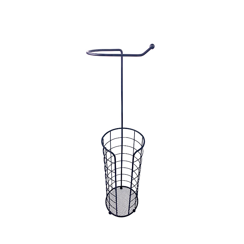 Soporte de rollo de papel de Metal para baño moderno, soporte para toallas de papel Toliet negro, portarrollos de papel higiénico, soporte para 3 rollos