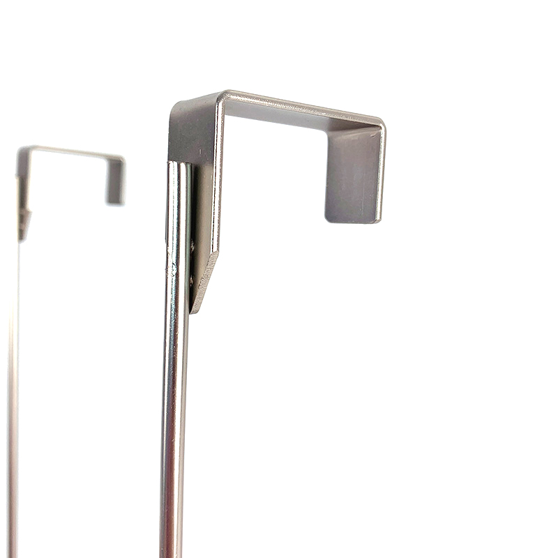 Ganchos para colgar sobre la puerta, organizador de tela para llaves de baño, colgadores de puerta de Metal, gancho para ropa y toallas