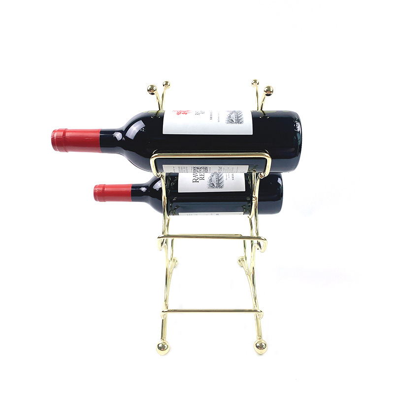 estantes del estante de vino