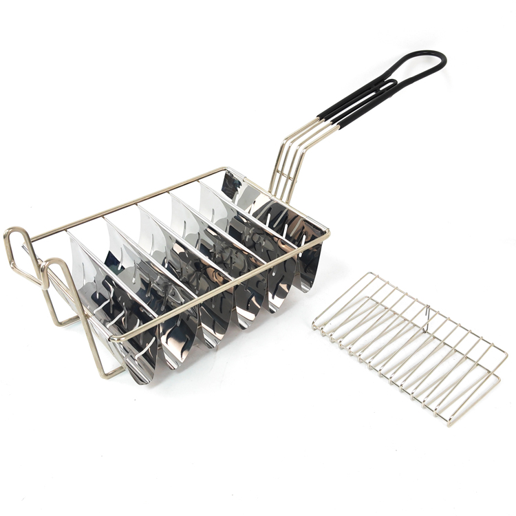 canasta de alevines de metal
