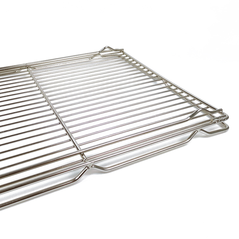 Herramientas de cocina de acero inoxidable para hornear, estante para horno, pan, pastel, barbacoa, parrilla, rejilla de malla de alambre, estante de enfriamiento