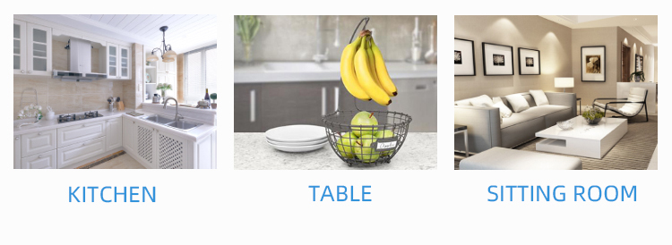 cesta de frutas escalonada