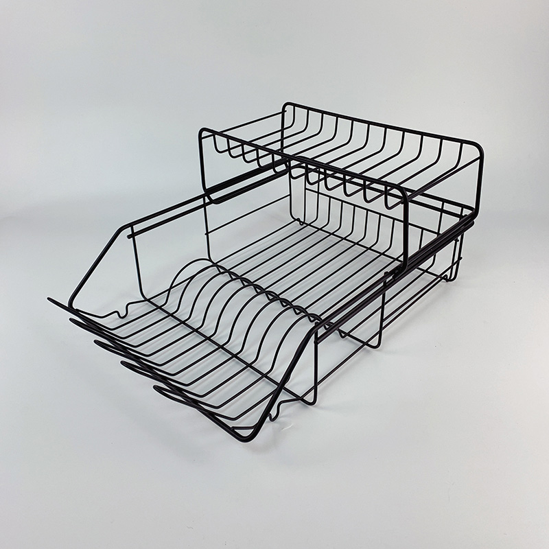 estante para platos que se derrumba