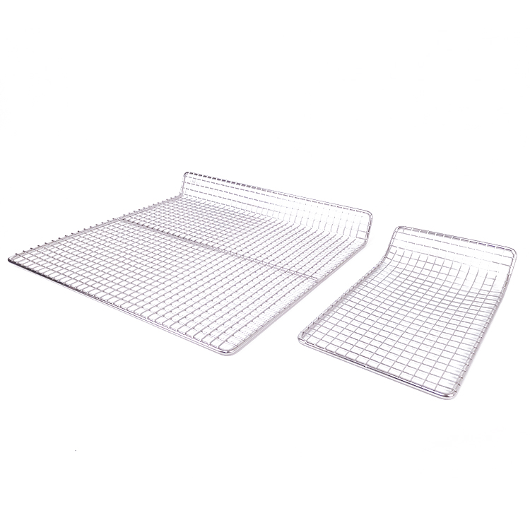 Rejilla de alambre grande para sartén, rejilla de secado de enfriamiento de alambre de acero inoxidable, parrillas para barbacoa, rejilla para hornear y cocinar
