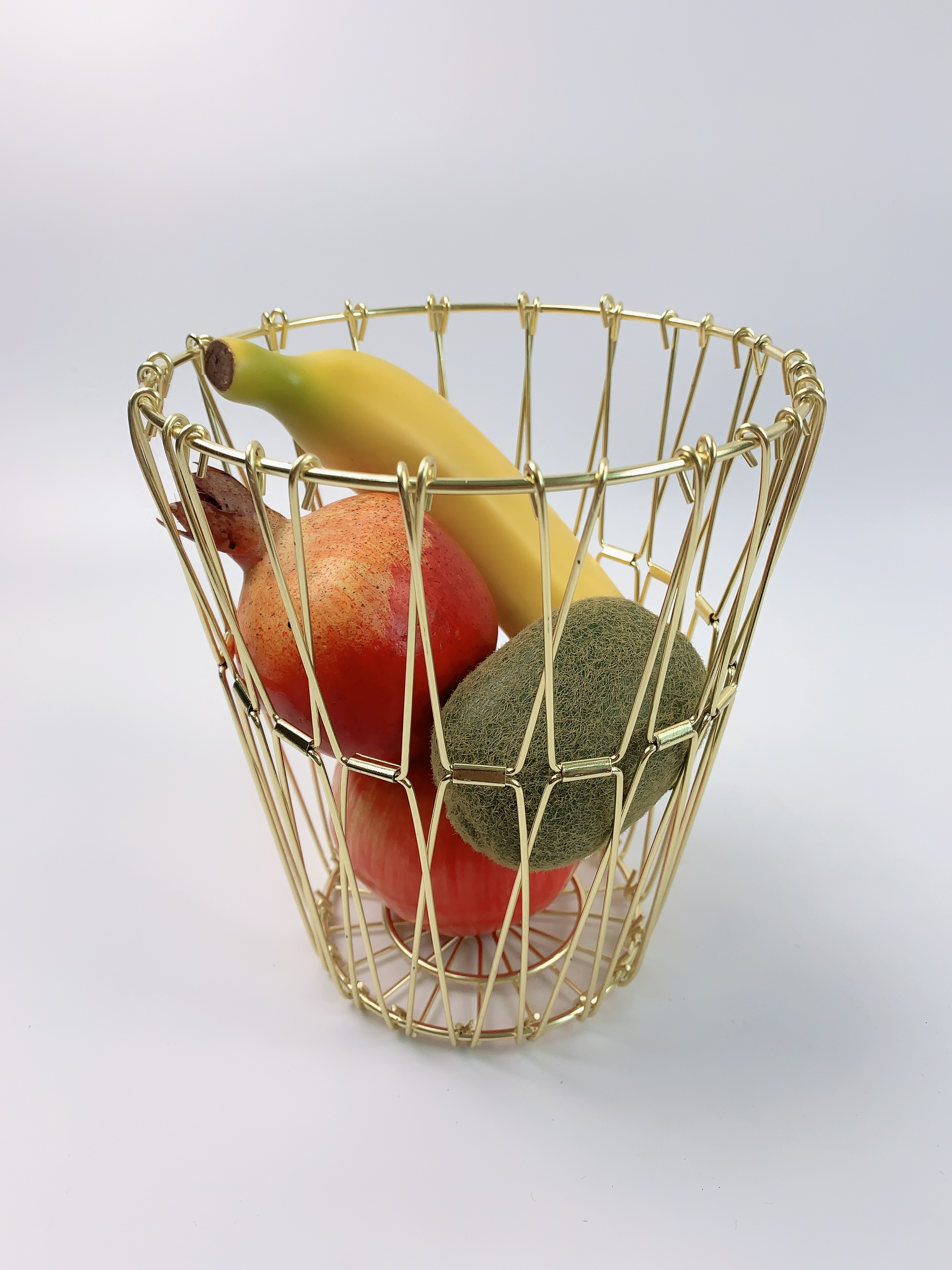 cesta de frutas de pared
