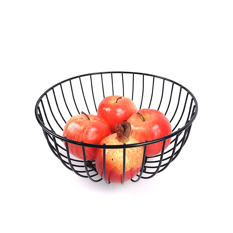 Cesta de frutas de alambre