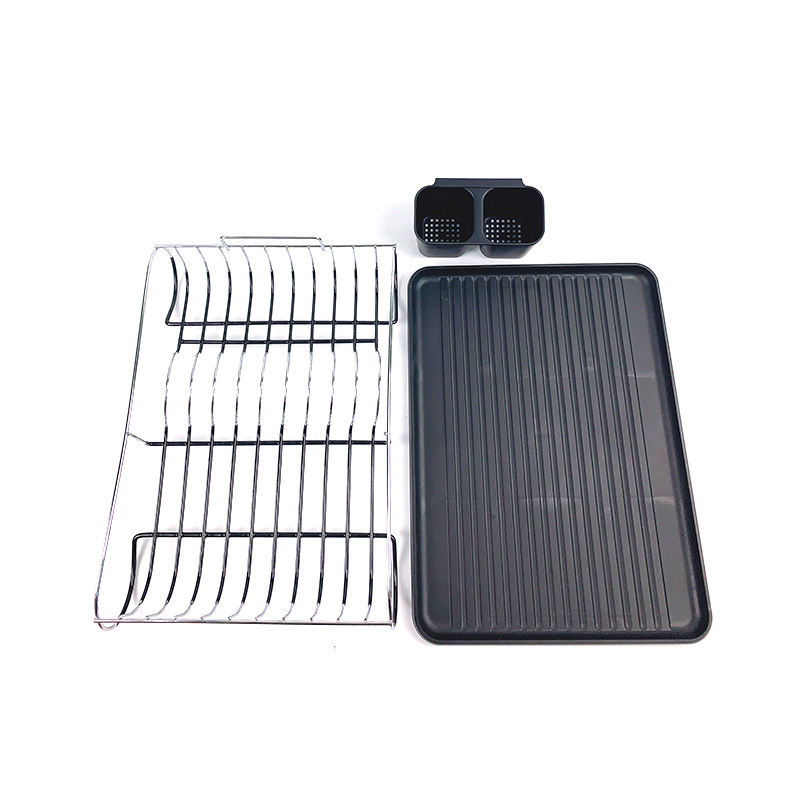 estante para platos de acero inoxidable