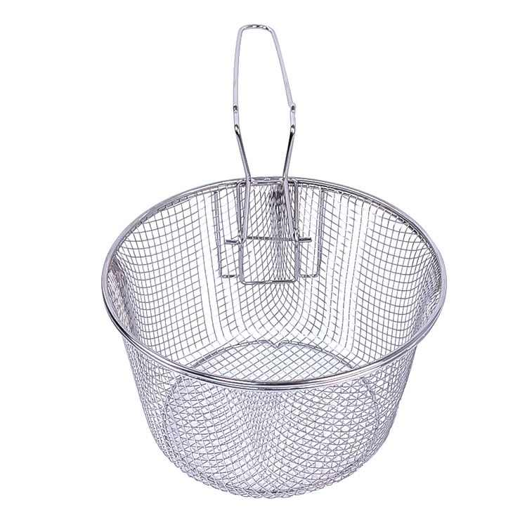 cesta redonda de alevines