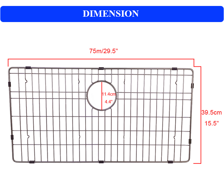 Cesta de enjuague de la cocina 
