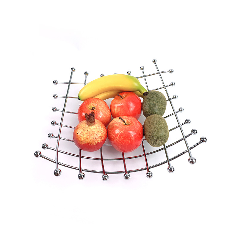 Cesta de frutas de alambre