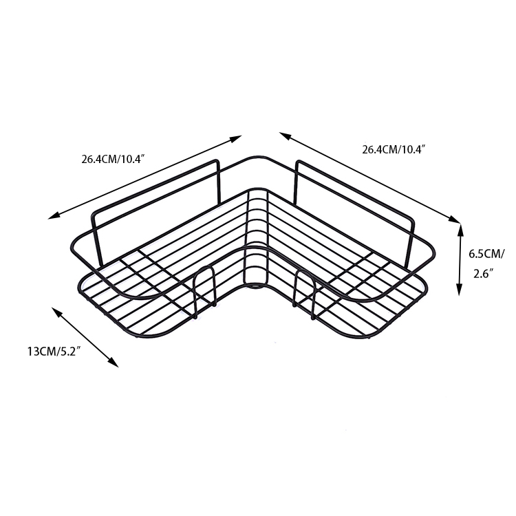 Gran estante de secado de platos con bandeja PP