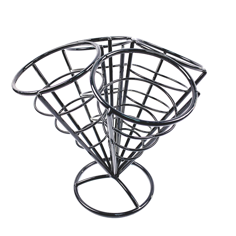 Cesta para freidora de mesa de cocina, cesta para freír patatas de acero inoxidable, minicestas para freír patatas fritas para servir